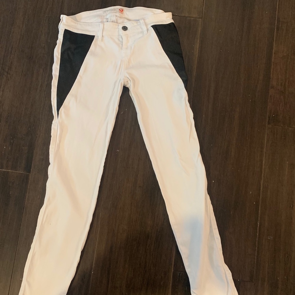 SaleG by guess White jeans lightly worn!! Like new